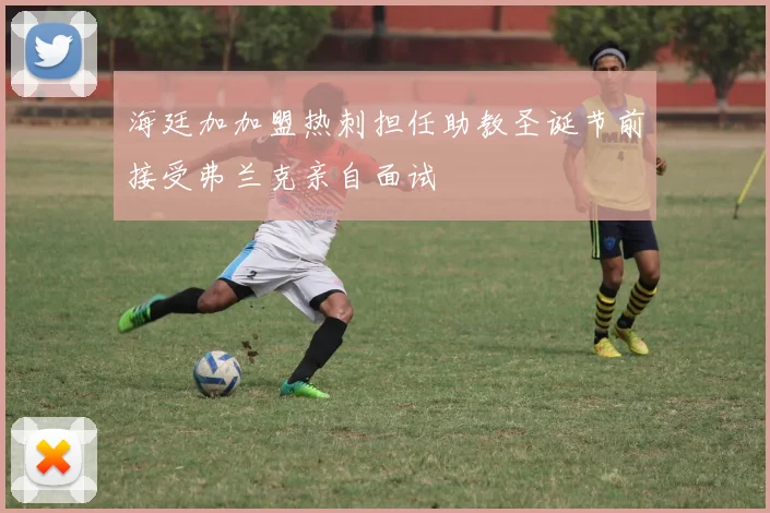 海廷加加盟热刺担任助教圣诞节前接受弗兰克亲自面试